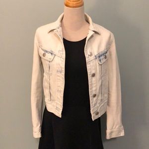 Cropped TNA jean jacket